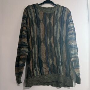 Vintage Oscar De La Renta Sweater, Men’s Large